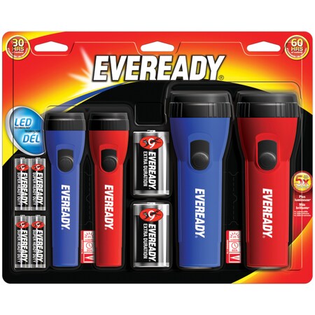 Eveready LED FLASHLIGHT ECON 4PK EVM5511S